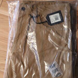 Filson Dry Tin Utility 5 Pocket Pant Gold Tan 33x32